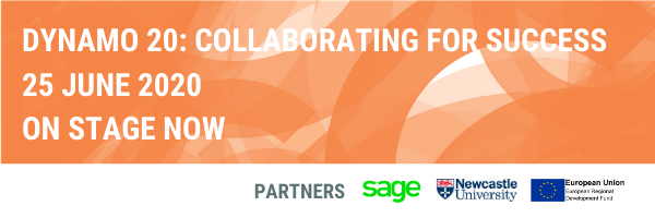 dynamonortheast's tweet photo. #Dynamo20 is now LIVE! Join us for the opening plenary with @CharlieHoult @chatcharlton @sageuk and @nipalm https://t.co/Z50XazzjfV