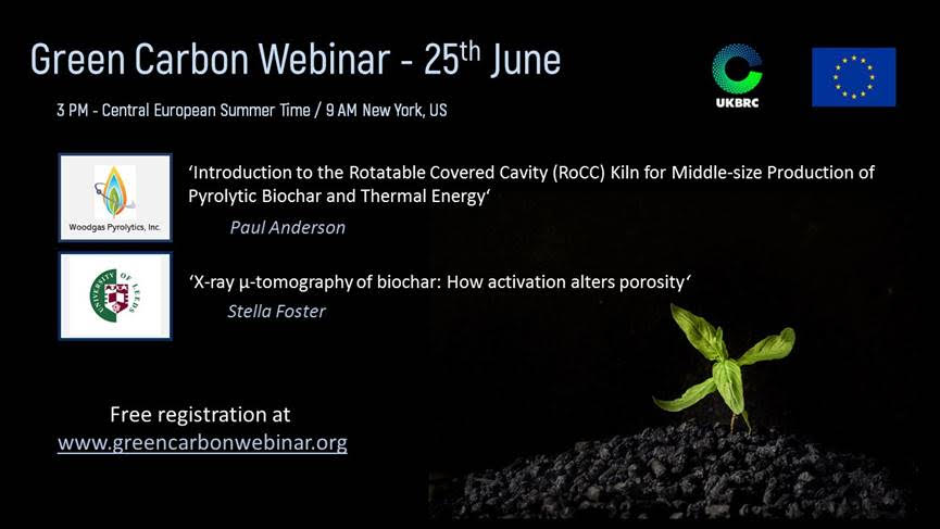 PhDJorgeLO's tweet photo. If you want to learn from biochar, this is your webinar:
Join us at 2pm (UK time) and just enjoy. You will have the opportunity to ask the experts about their presentations! https://t.co/yPjeEqQTSW