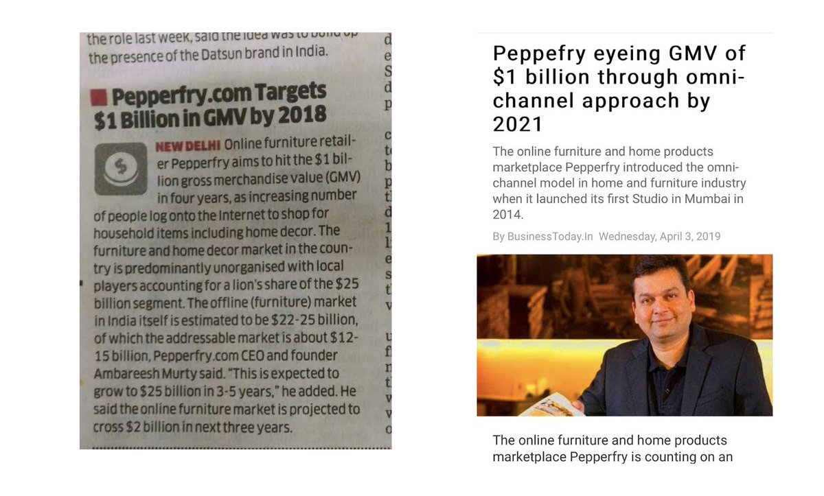 2014 vs 2019. It looks like this if we single out a e-commerce player. The 1bn is a permanent moving target? The Keyword is OMNI-CHANNEL Why?