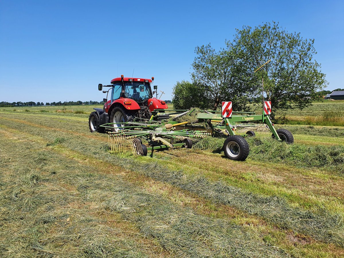 gerritwermink's tweet photo. Dinsdag gemaaid, 0 x geschud. Gisteren geharkt. Nu naar mijn mening mooi spul aan de kuil #tevreden #2esnede #onzeboerderij https://t.co/Sr7LLnzW6g