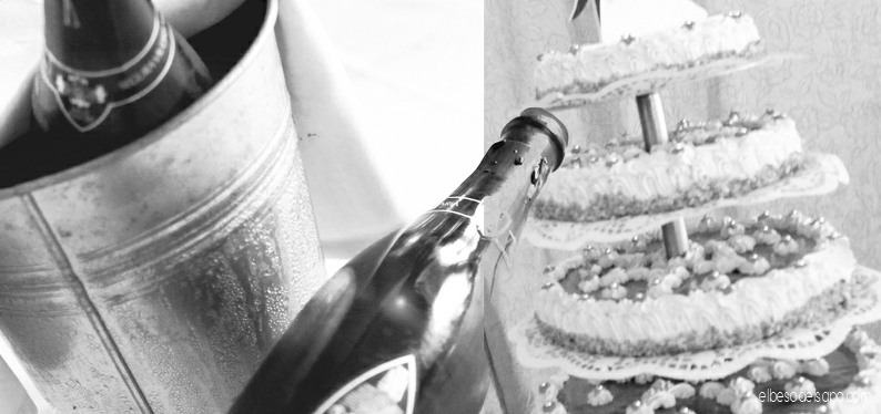 En las bodas un buen pastel para los invitados golosos #fotografodebodas