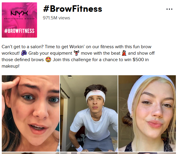 #BROWFITNESS insane 971.5M views already... stay tuned.