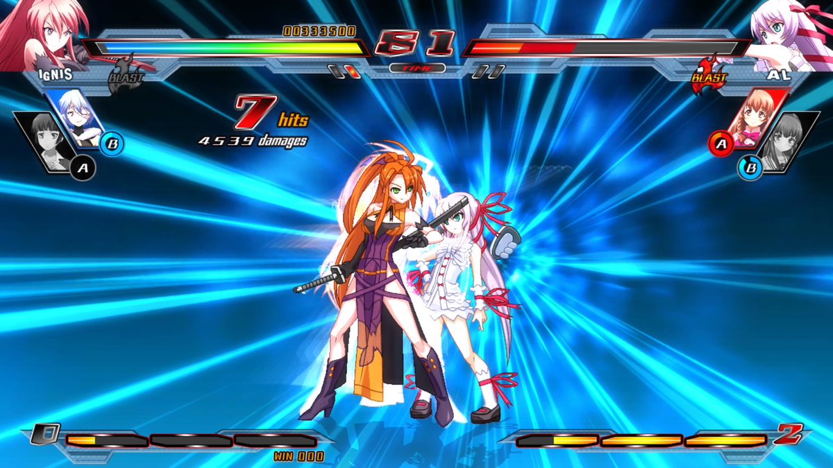 Eduharkonnen's tweet photo. Nada mal el juego #NitroBlasterz #HeroinesInfiniteDuel #PS4share https://t.co/BKRSXwt8eR