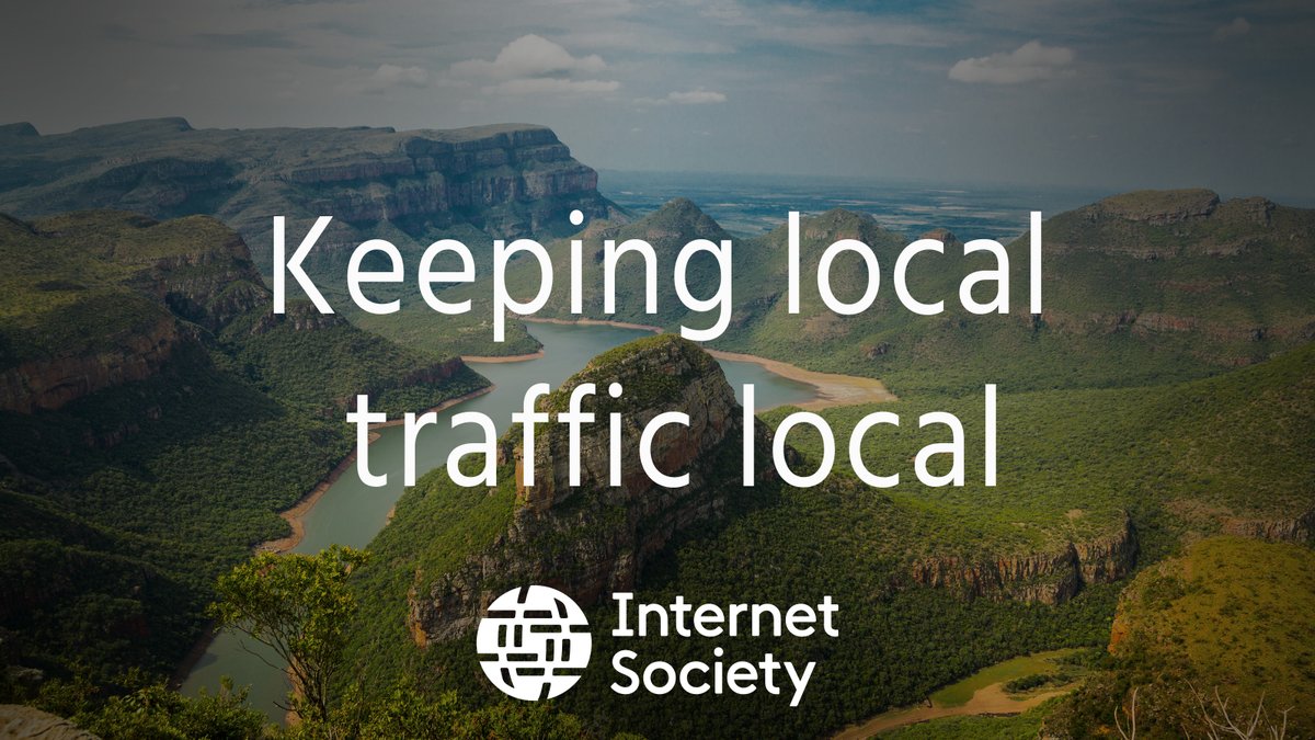 #IXPs are a critical piece of technical infrastructure that help improve Internet access by keeping local Internet traffic localized and, because of that, faster and more affordable. #InternetForEveryone #80ForAfrica
internetsociety.org/blog/2020/06/e…