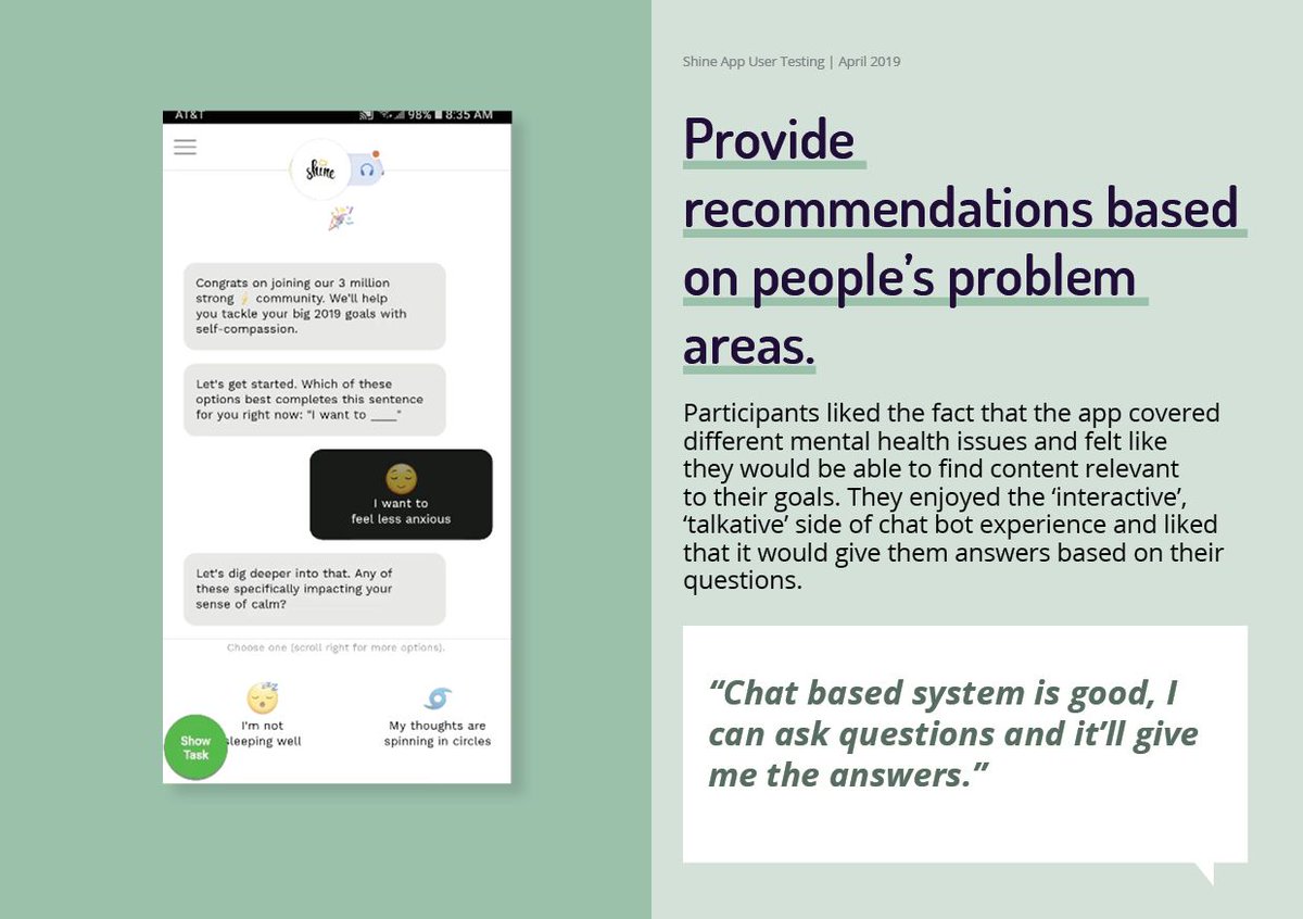 💡One of the problem with health information online is the amount of time it takes to find relevant content. Allowing people to choose their problem area and then providing personalised recommendations is one way #healthapps can help with this issue.

#digitalhealth #healthtech