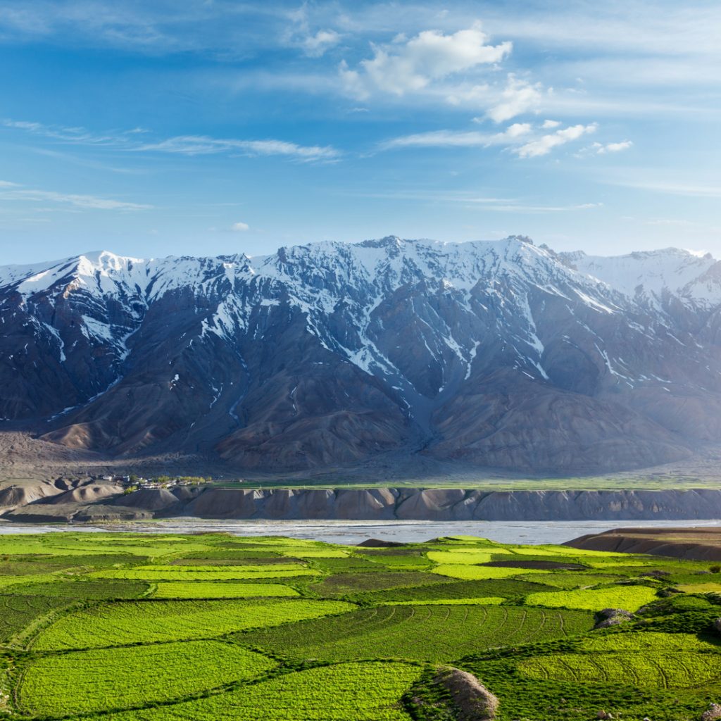The name "Spiti" means "The middle land" i.e. the land between Tibet and India.