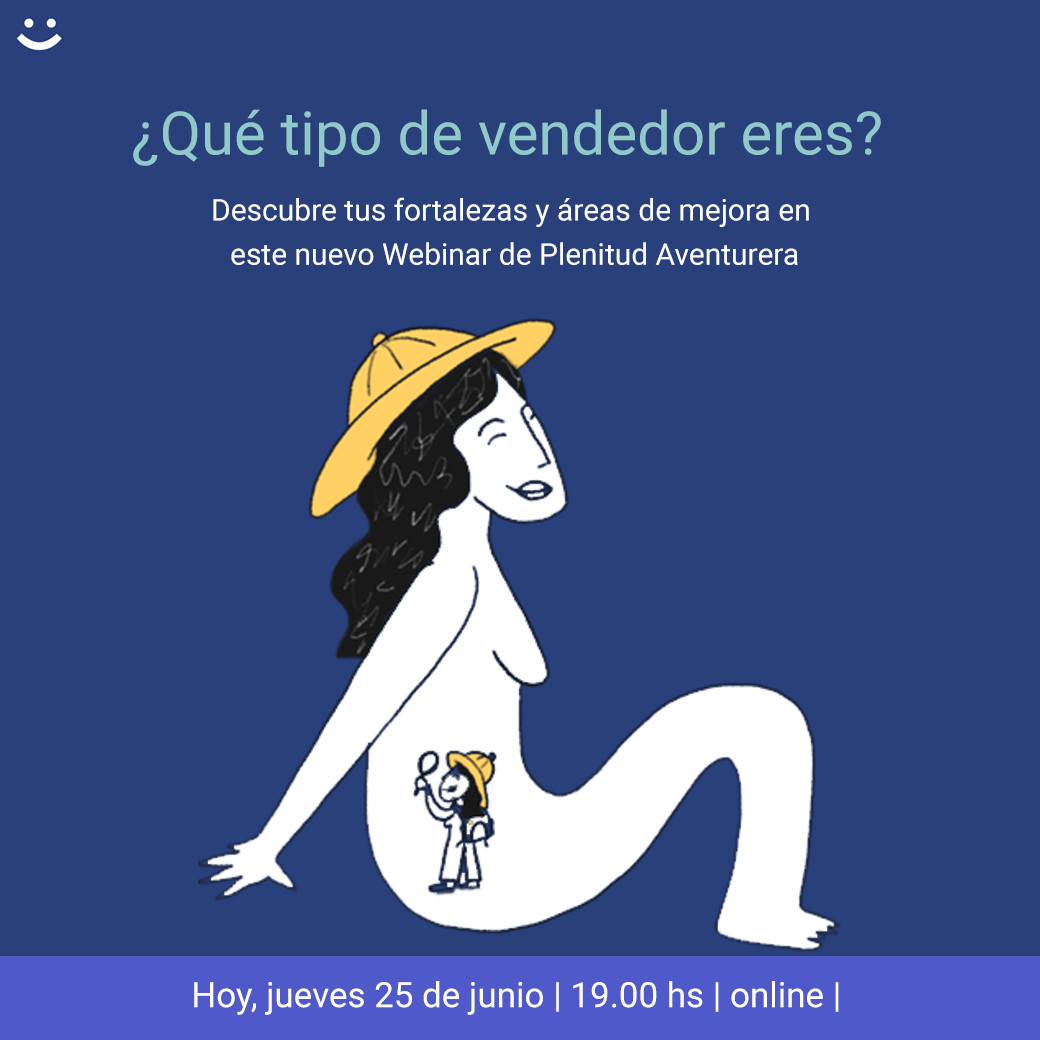 Hoy a las 19.00 nuevo Webinar con Ramón Romero en el que verás qué tipo de #vendedor eres, cuáles son tus fortalezas y en qué áreas tienes capacidad de mejora. 

Apúntate aquí: 
bit.ly/2XbsJH4

#Venta #Vendedor