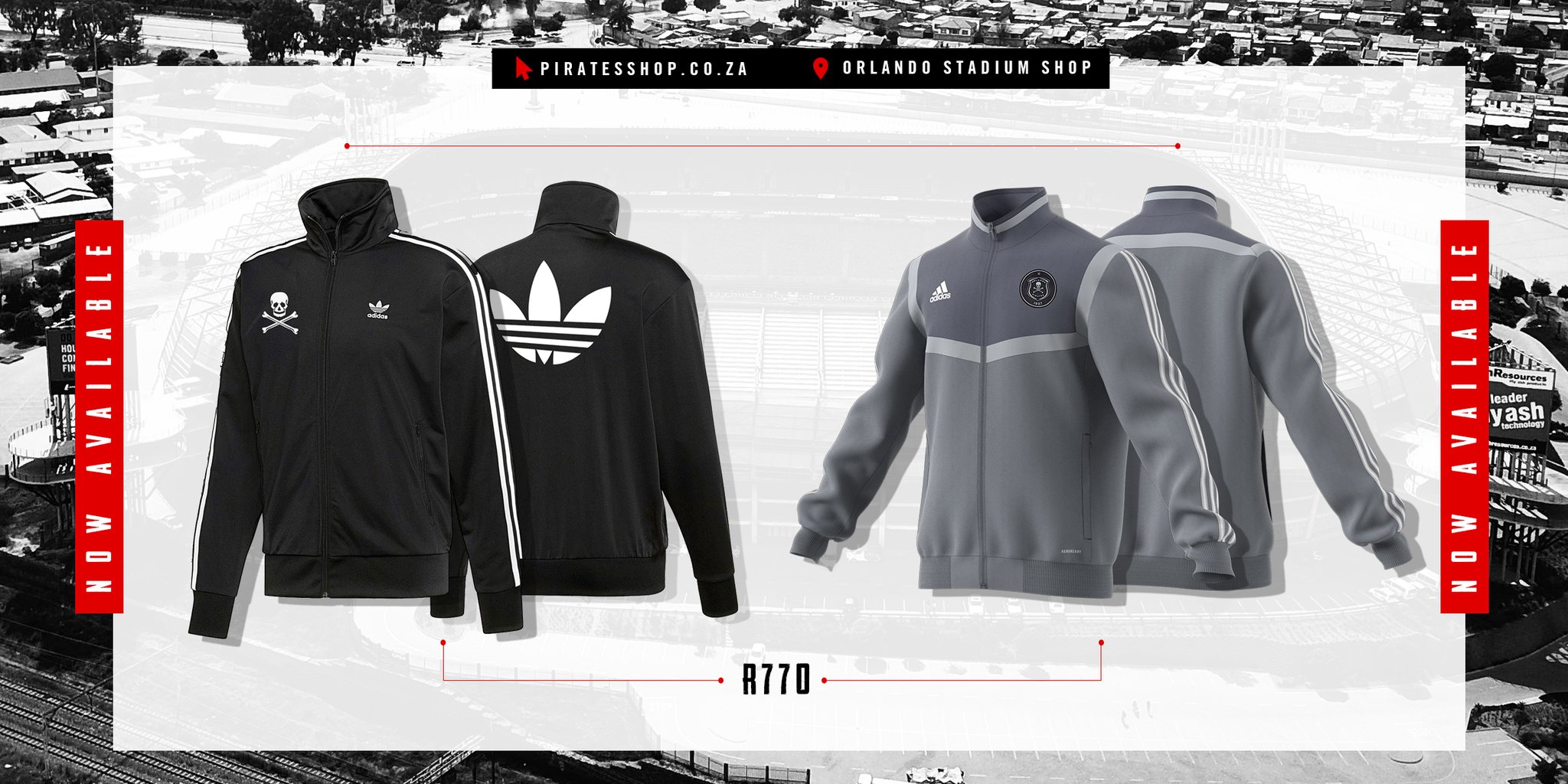 Orlando Pirates on X: ☠ #Buccaneers, keep warm this winter with the  hottest @orlandopirates fashion! 😍🔥 💲 Prices are exclusive to our online  store only 🖥 Shop NOW 👉🏿  📦 De