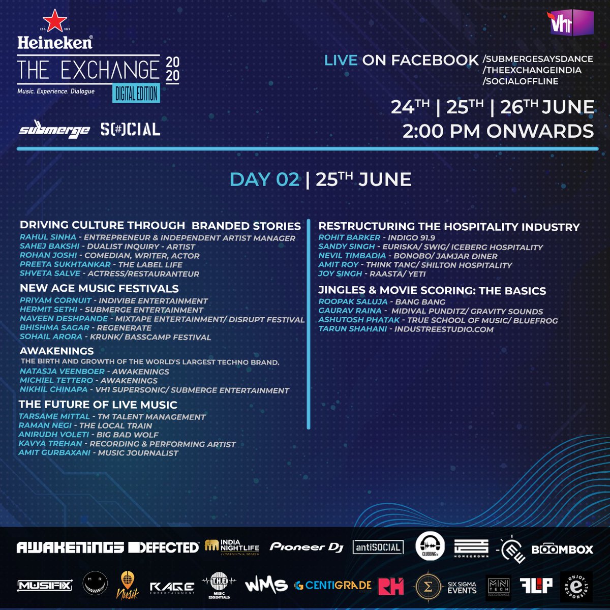 6 panels today and we go live 2pm onwards 🚀

#TheExchange <a href="/Heineken/">Heineken</a> <a href="/SocialOffline/">SOCIAL</a>