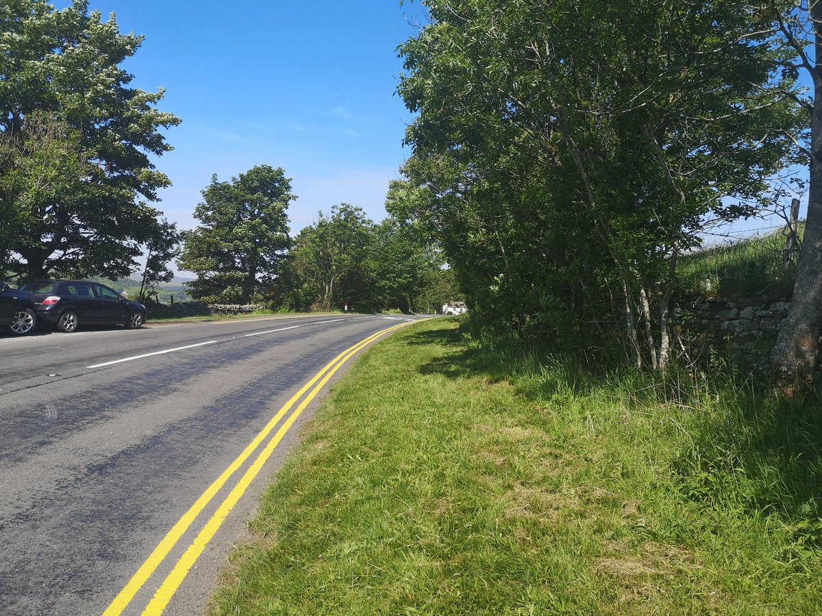 People parked on verges where new double yellow lines are in place near Bowlees, Low Force and High Force in Upper Teesdale, are being issued with parking fines. The impact of the lines includes the verge, up to the walls. Please park legally and with care.