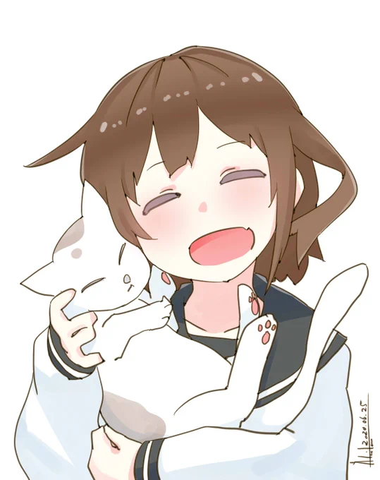 雷『もっともーっと頼っていいのよ!』
#艦これ版深夜の真剣お絵描き60分一本勝負
#艦これ版真剣お絵描き60分一本勝負_20200625
#艦これ #雷 