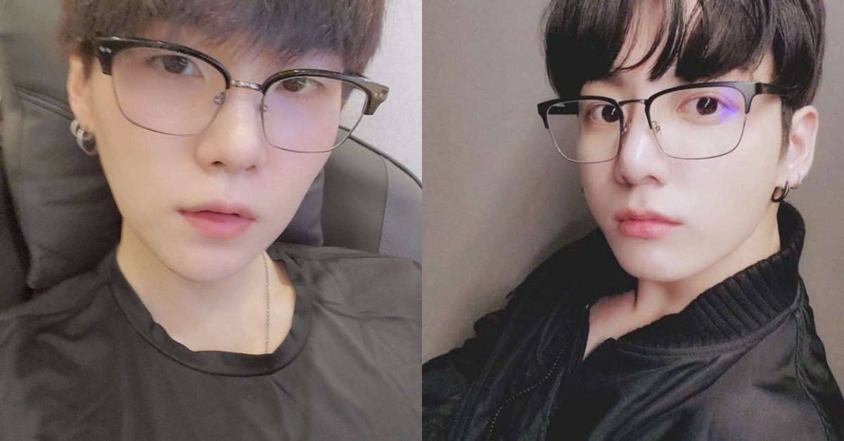 kkoobap's tweet photo. yoongi: people say jungkook and i look alike https://t.co/ALqmzyp5OY