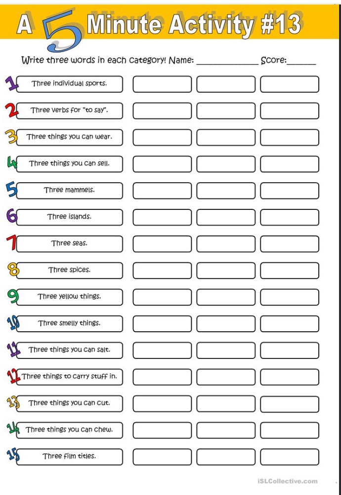 mrs_language's tweet photo. Wow it’s so hot ☀️ ☀️
This afternoon, if you have a spare 5 minutes, complete this category activity. 
@mesne_lea https://t.co/kEW6o6Zixo