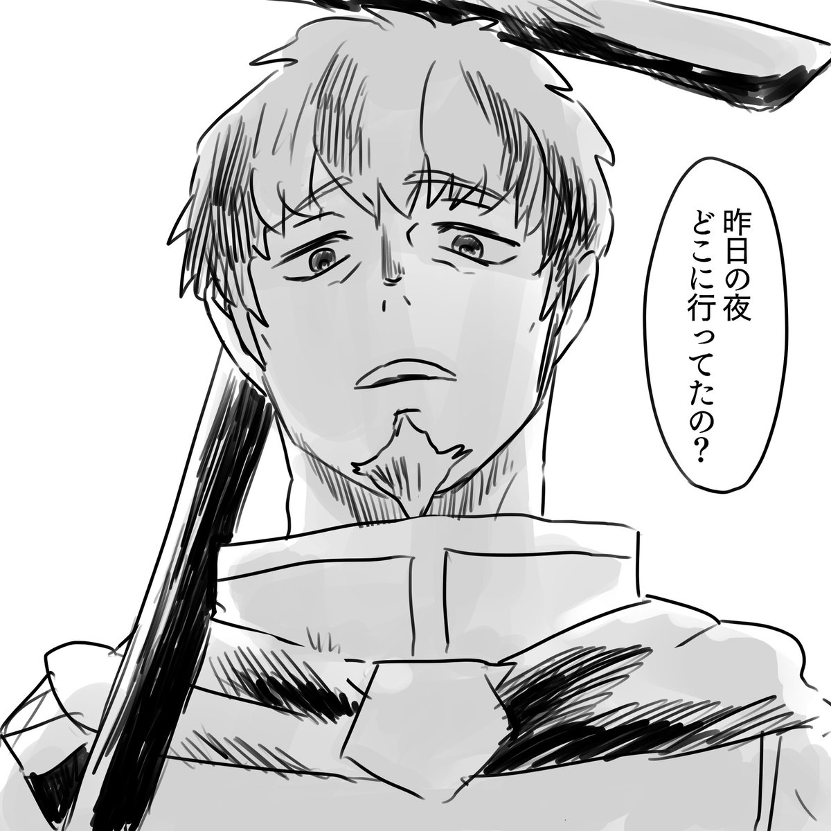 激重ヘクマンを考えてた私(これ夢絵じゃん?) 