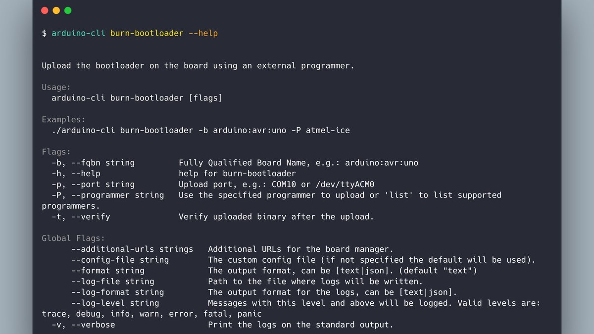 Arduino Arduino Cli 0 11 0 Has Been Released With Some Exciting New Features Check Them Out T Co Idgzfnj76u