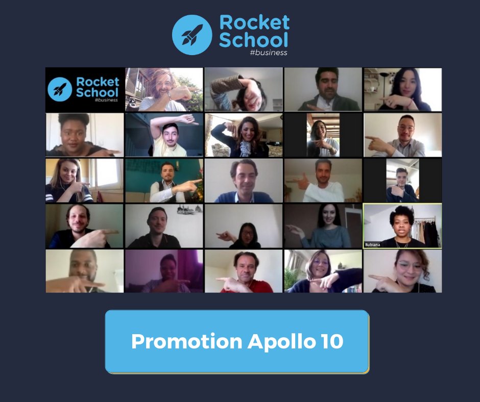 rocketschoolfr's tweet photo. Le bootcamp des Growth Hackers et des Business Developers, (les premières promos à distance de Rocket School) ont pris fin ! Bravo à l'ensemble des étudiants ! 🏆

Si vous aussi, vous voulez vivre la même aventure pour trouver un emploi stable et passionnant, nos DM sont ouverts https://t.co/gG1agp78Tb