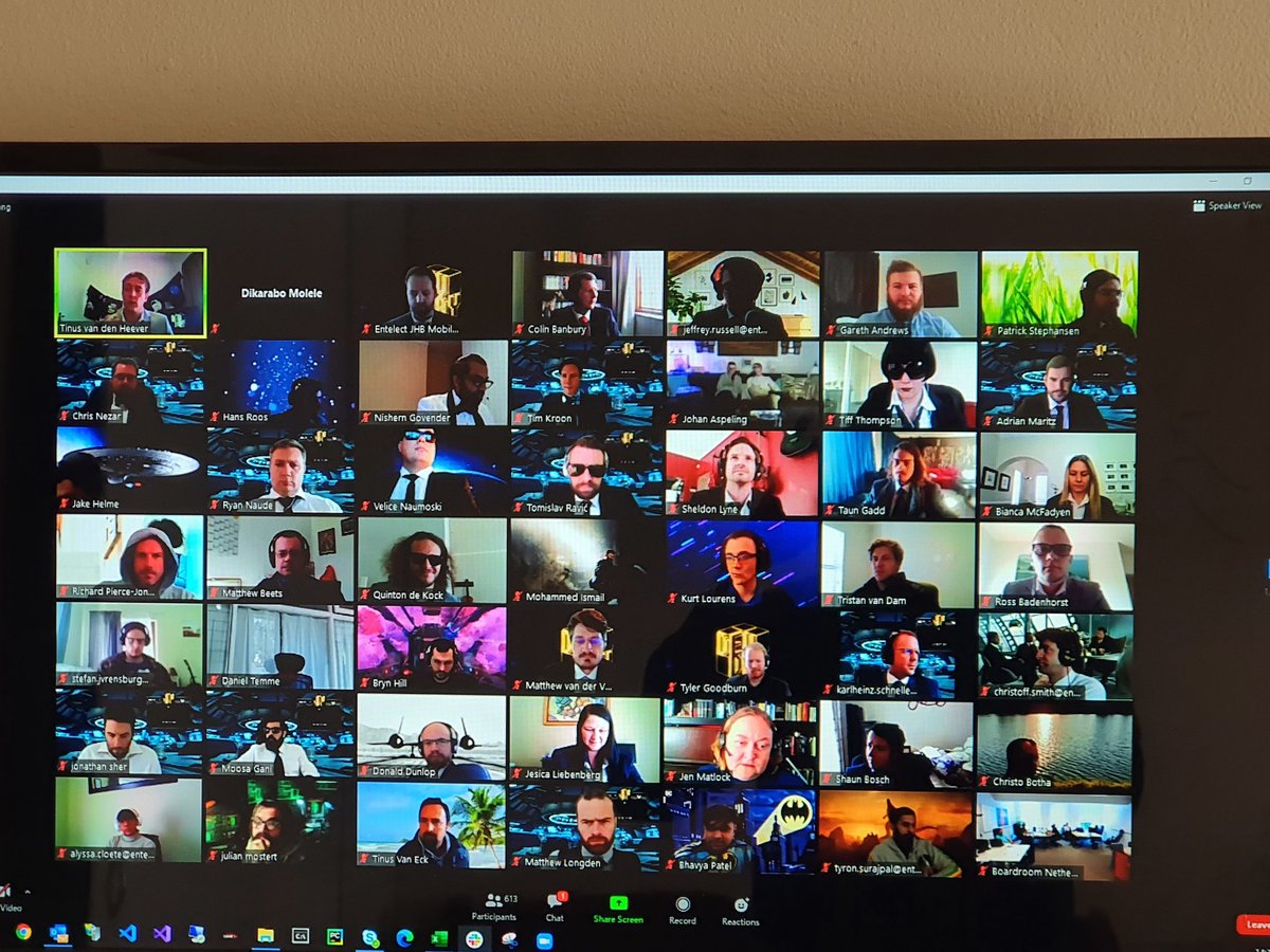 Dikarabo_Molele's tweet image. #DevDay2020

@Entelect virtual DevDay🔥🔥🕴🕴🕴