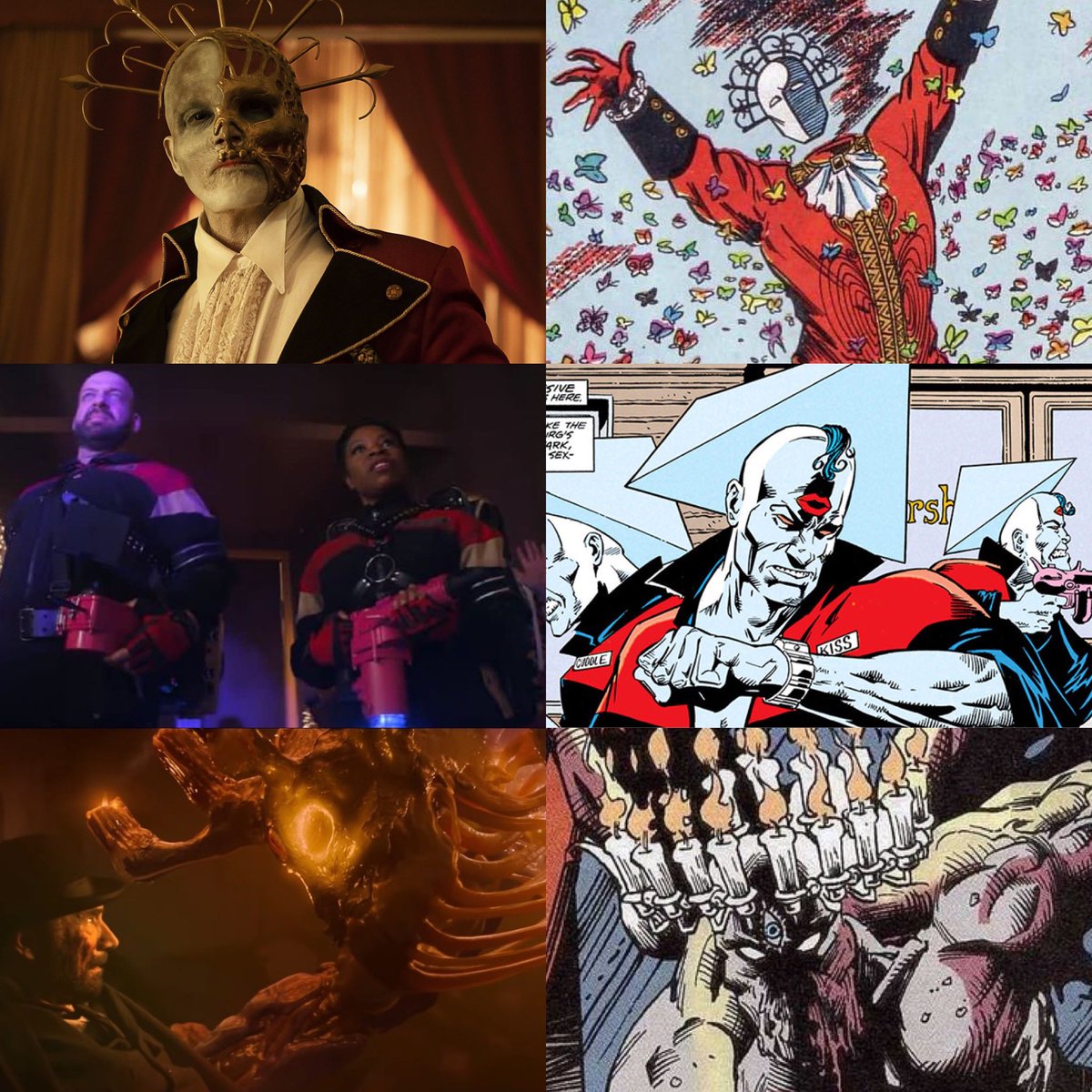 青空 Tf 特撮 映画 アメコミ人生 Dcドラマ ドゥーム パトロール に出てくるヴィラン達 Mr ノー ボディ ドクター タイム レッド ジャック ザ セックス メン ザ キャンドルメーカー 毎度思うけど dcのマイナーヴィラン は個性派揃いで大好き 青空 Tf 特撮 映画 アメコミ人生 Dcドラマ ドゥーム パトロール に出てくるヴィラン達 Mr ノー ボディ ドクター タイム レッド ジャック ザ セックス メン ザ キャンドルメーカー 毎度思うけど dcのマイナーヴィラン は個性派揃いで大好き