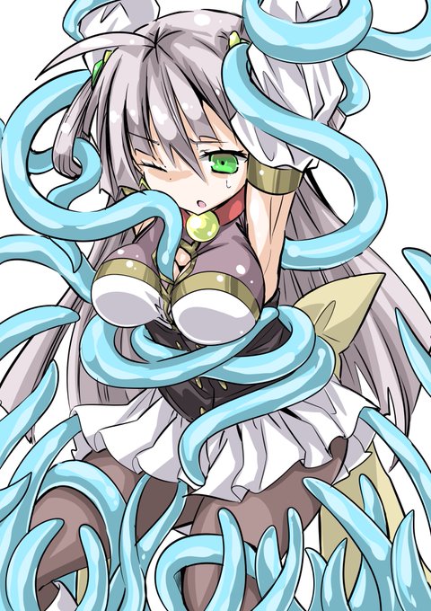 クラマさん。
せっかくだから女神チャンネル発売のカウントダウン告知絵でいろんなキャラに触手巻きつけるぜって思ってたんですが、流石に人様のはやめとけと奥さんに止められてたんで自重してました。けど、すっかり忘れて描いちゃいました…ごめんなさい。 