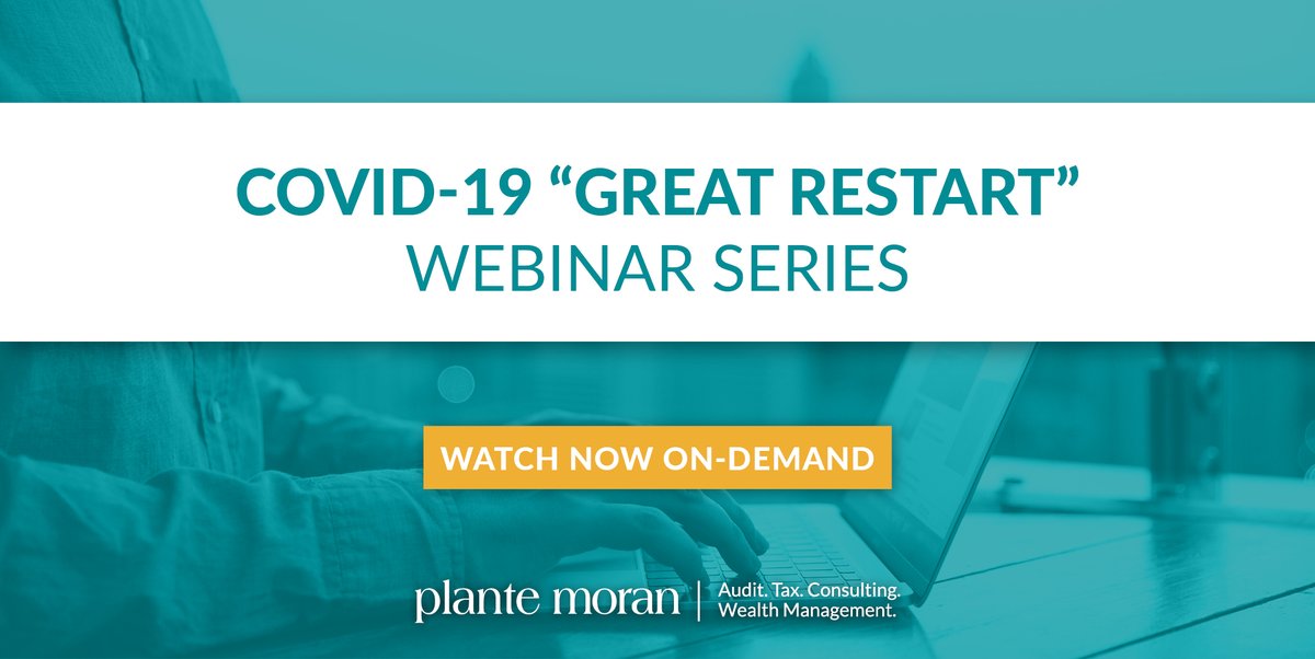MonicaBordner's tweet photo. It’s time to prepare your business for a post-#COVID19 workplace. Our webinar provides insight on how to best prepare for these changes. https://t.co/A269iHvHc3 https://t.co/LFCQNnLtEz
