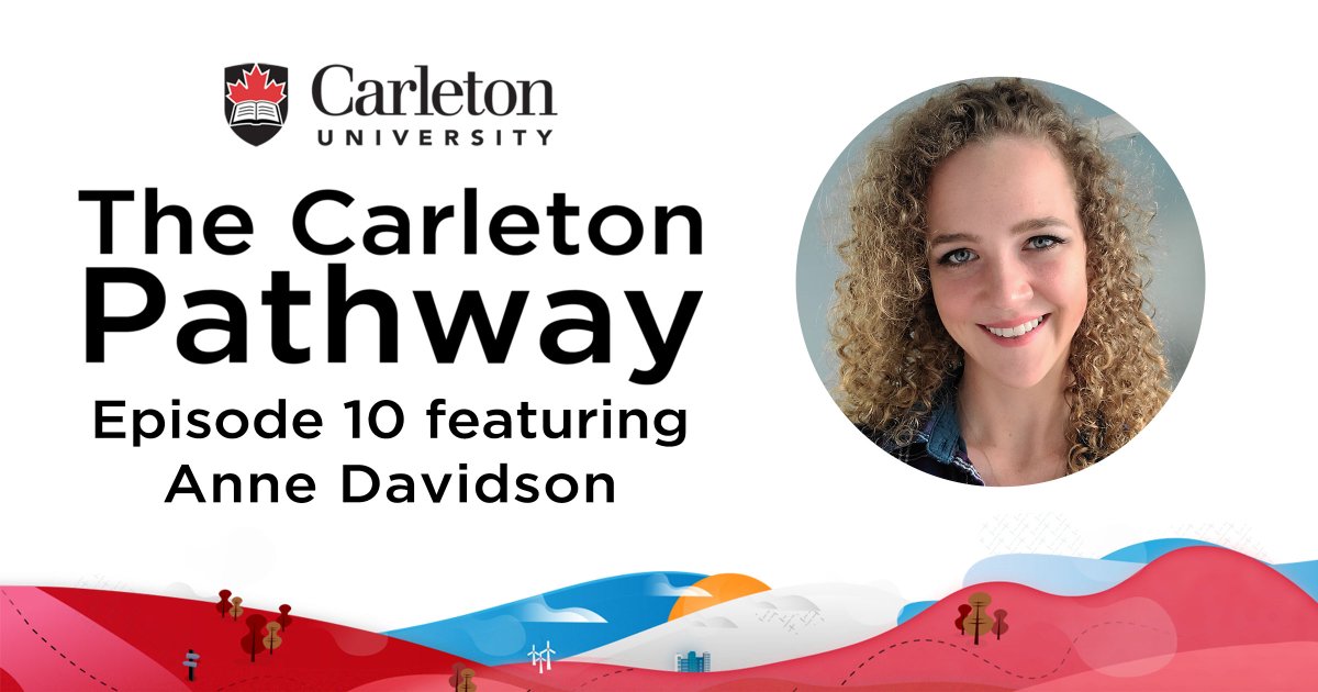 MyCarletonU's tweet image. With convocation postponed, Anne Davidson is wasting no time starting her career. The new alumna joins the #CarletonPathway podcast to talk pursuing her passion, finding her inspiration and shaping a greener future.
students.carleton.ca/2020/06/buildi…
