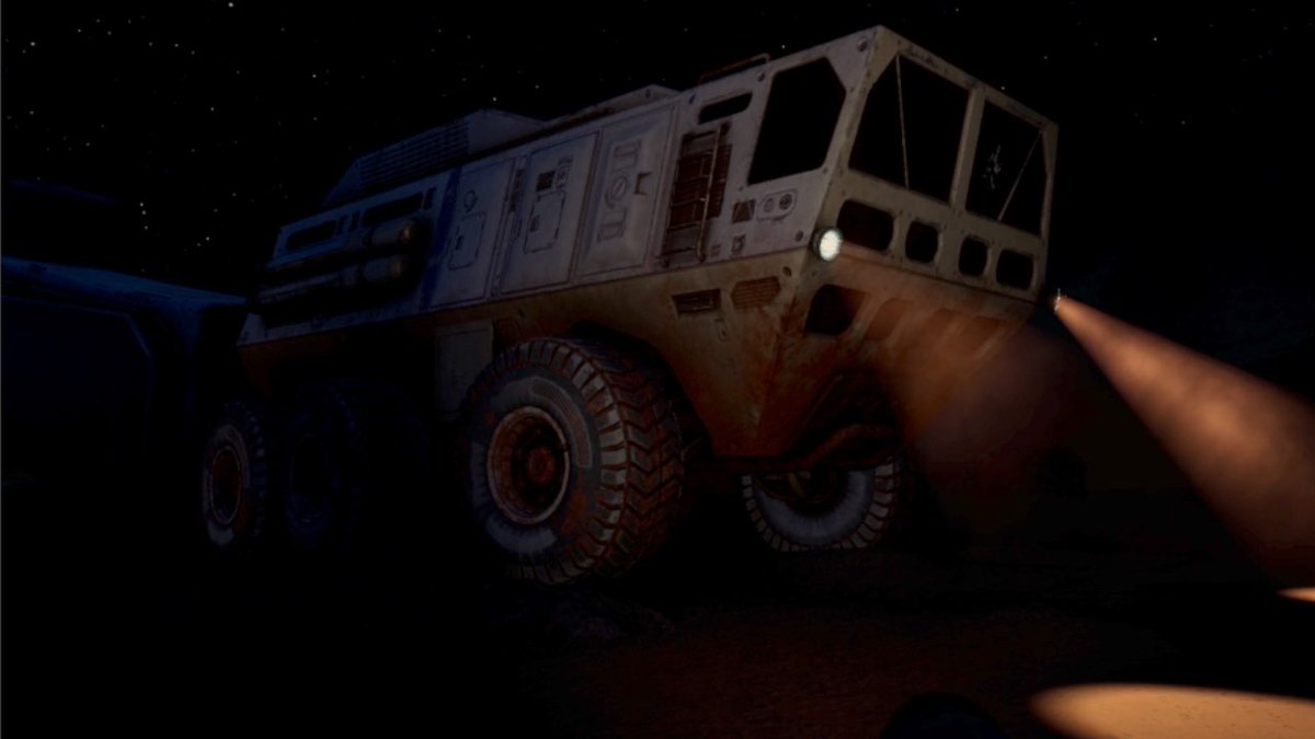 SharksOfMars's tweet photo. #SharksofMars #darkmode work in progress. Iโm not sure my heart can handle play testing this ๐ฌ๐ #vr #vrgaming #gamedev #indiedev https://t.co/l2ilm2vp6S