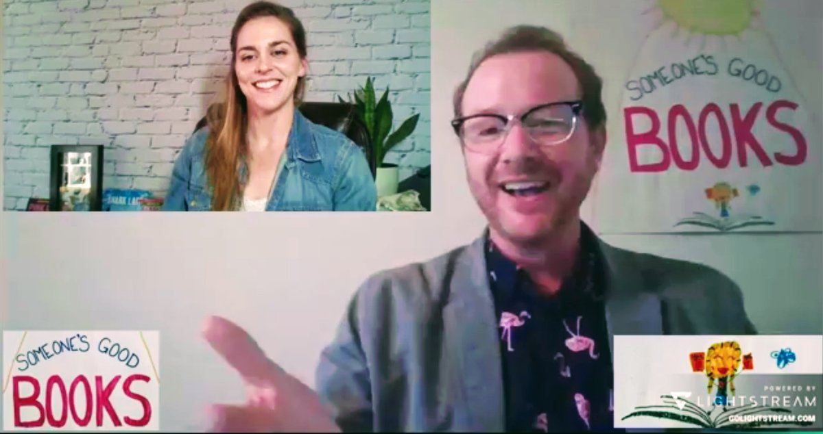 joelasutherland's tweet photo. Did you miss last night's livestream of SOMEONE'S GOOD BOOKS, my live show interviewing authors with books released during the pandemic? Ep 10 with @Jess_Keating, discussing EAT YOUR ROCKS, CROC, OCEAN SPEAKS &amp; so much more, is now on YouTube: https://t.co/FFwFbz1TLY https://t.co/sRP0yvT4qP