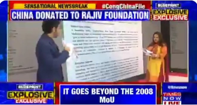 mppchaudhary's tweet image. The Gandhis Secret Files... goes back even before 2008 Antonia-Xi Jinping pact.
MOU can do wonders!
Is #RajivGandhiFoundation The Chinese Tower of Corruption for finalising Chinese contracts with compensation,inducement and kickbacks? 
#CongChinaFile 
#CongressChiniBhaiBhai