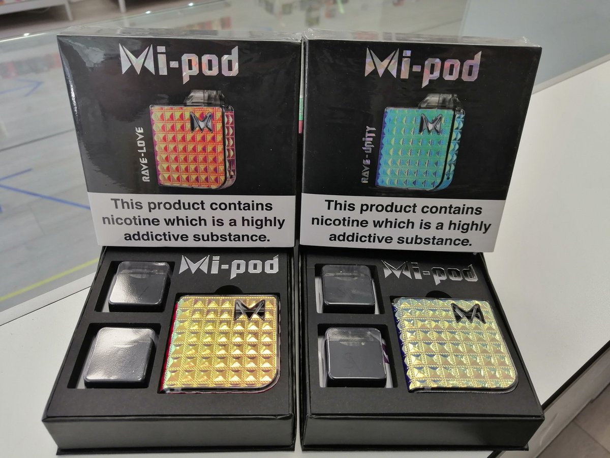 🌞 HOT WEATHER, HOT PRICES 🌞

Mi-pod Rave only £20

In weather like this, you want a vape device that's small and compact. The Mi-pod rave is perfect for weather like this. Lightweight and stylish too. Come and see us today! 

#Stockport #Hyde #Vape #vapelife #Manchester
