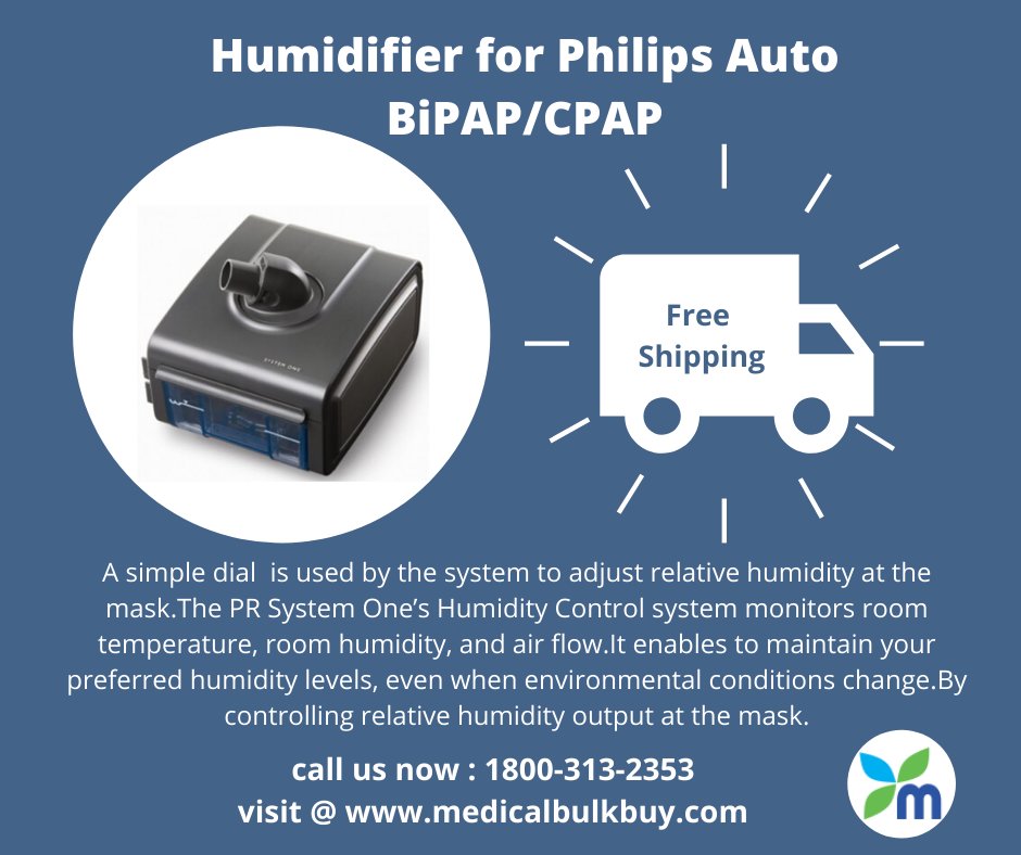 medicalbulkbuy's tweet image. Medicalbulkbuy presents Humidifier for Philips Auto BiPAP.
Shop @ medicalbulkbuy.com/product/humidi…
#autobipap #humidifier #philips
