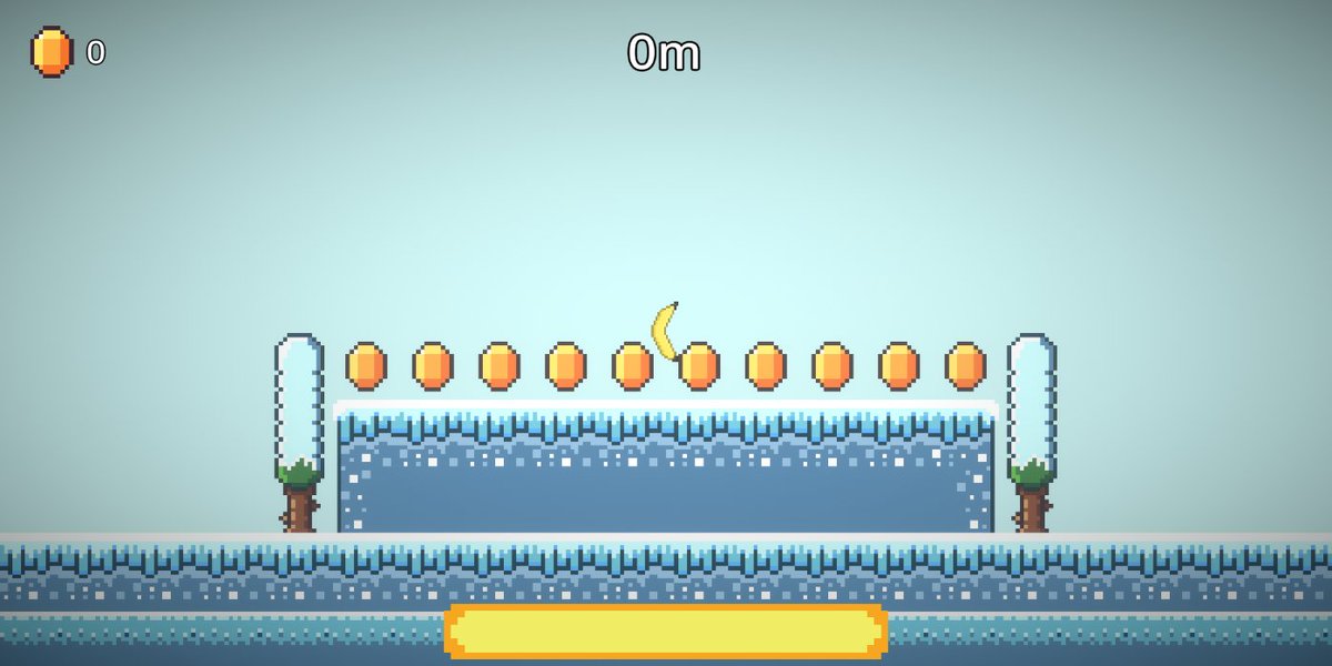 Tyler_Potts_'s tweet photo. What's coming in the next UPDATE to Banana Toss?

- New Biome! Snow Biome...
- Slippery Ice!!!
- Double Jump Upgrade
- Upgrade Prices Lowered
- Changes to sets to prevent getting stuck
&amp; More!!!

Hopefully should be released by this weekend! 
https://t.co/cJcXfkjMKy https://t.co/1tIKx3Wpf7