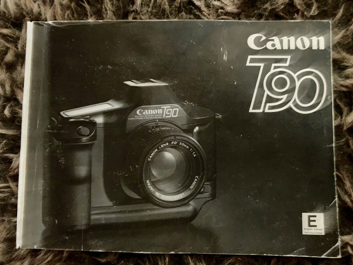 RWJemmett's tweet photo. Excited to share the latest addition to my #etsy shop: Canon T90 35mm SLR film Camera Instruction Manual | Original Copy | Good Used Condition | UK Delivery Only https://t.co/wTBGC4fsbq #cameramanual #instructionmanual #canont90manual #t90slrmanual #t90booklet #booklet https://t.co/CRFEAnfcJT