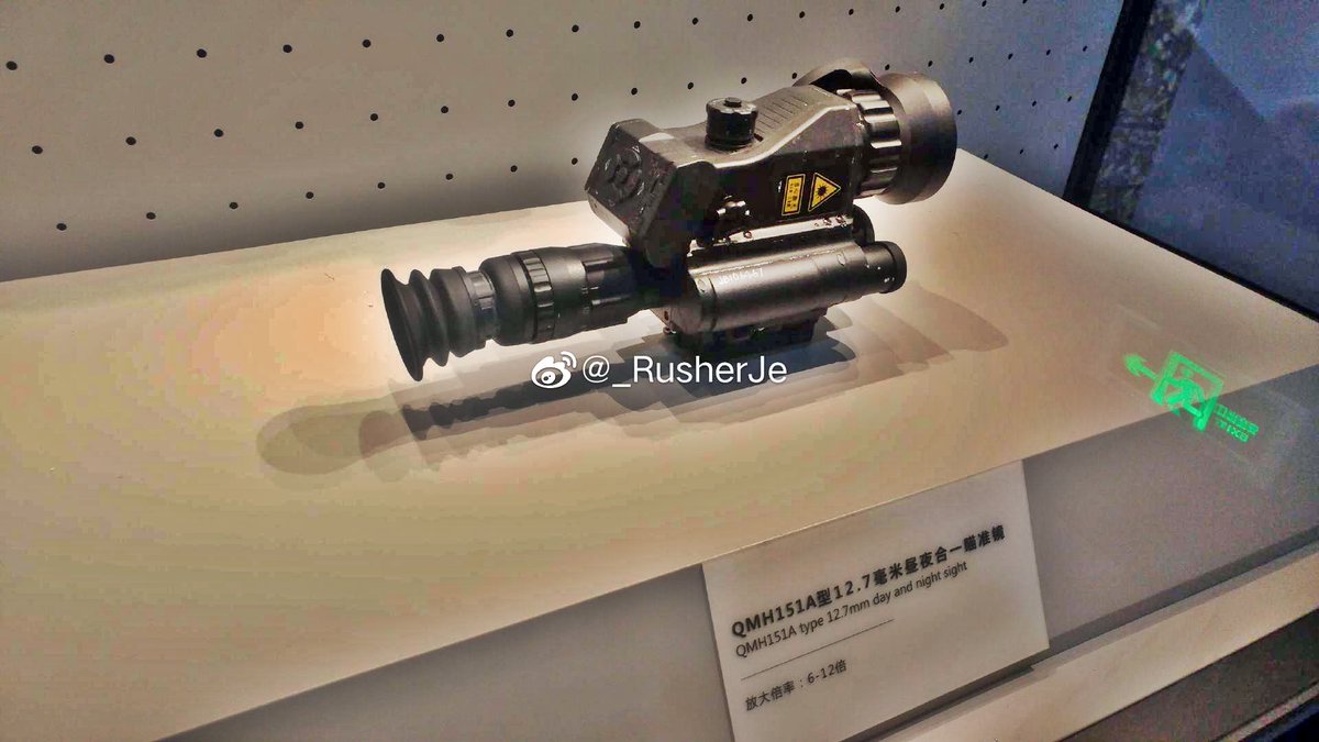 Kunal_Biswas707's tweet photo. QBU-10 rifle has poor accuracy however its scope compensate for that, It got 8X magnification, IR unit, built-in laser rangefinder and ballistic computer.

This scope comes in league of #trackingpoint &amp; #Remington digital scope @sayareakd

#plagfsmallarms
#indiachinastandoff https://t.co/9Ree3kYEIW