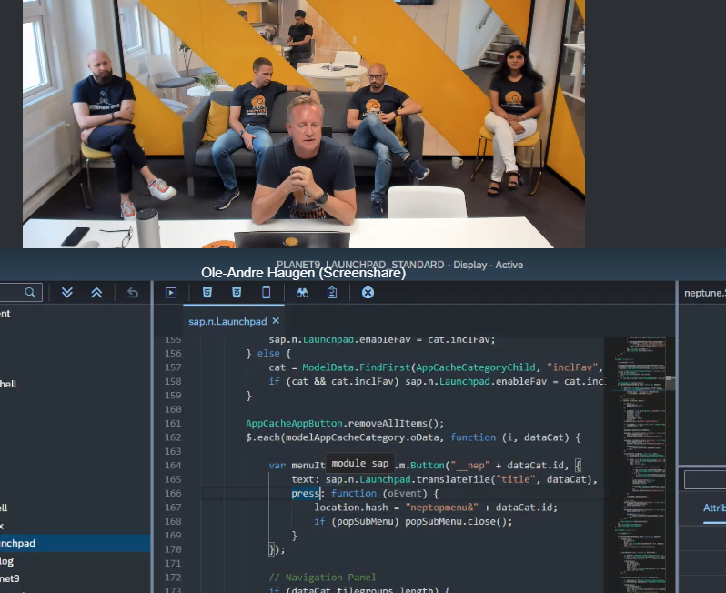 ByteDoc's tweet photo. #PX ... Neptune-as-a-Service ... another option to run DXP
great sneak peek into Designer and embedded #MonacoEditor as well by @oahaugen 
#NeptuneIMPACT https://t.co/yb8nrDayvG