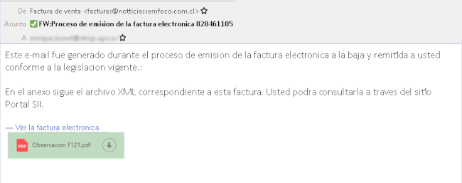 guardiacivil's tweet photo. #ALERTA 🔊Detectada campaña fraudulenta de emails 📧 que contienen enlaces que descargan malware en el dispositivo. 

Utilizan pretextos como: descarga de facturas electrónicas o bonos COVID para conseguir que el usuario pulse el link
➕ℹ @osiseguridad 👇
https://t.co/wFrD9992VD https://t.co/O879Q15FPY