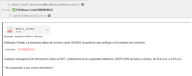guardiacivil's tweet photo. #ALERTA 🔊Detectada campaña fraudulenta de emails 📧 que contienen enlaces que descargan malware en el dispositivo. 

Utilizan pretextos como: descarga de facturas electrónicas o bonos COVID para conseguir que el usuario pulse el link
➕ℹ @osiseguridad 👇
https://t.co/wFrD9992VD https://t.co/O879Q15FPY