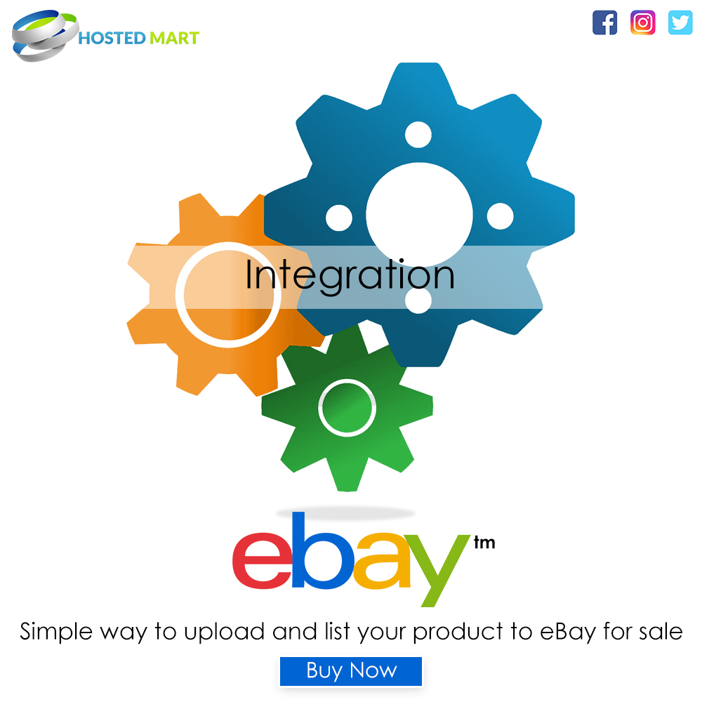 HostedMart's tweet image. Execula Ebay Integration plugin provides a quick and simple way to upload and list your product to eBay for sale.
hostedmart.com/ebay
#ebay #ebayintegration #ebayplugin #nopocommercelugin