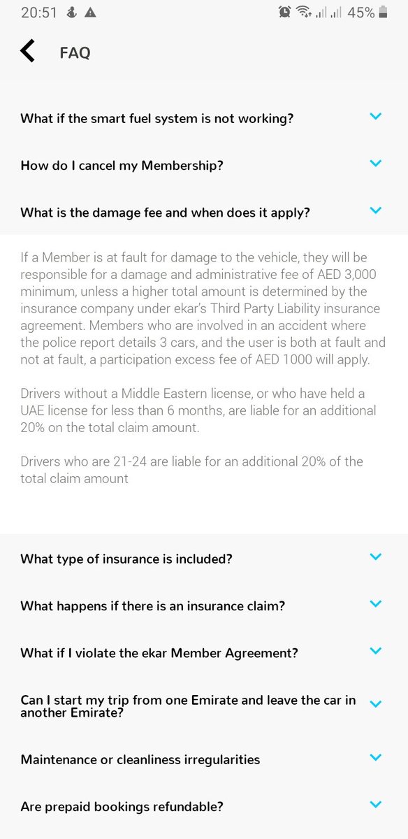 KillaPrut's tweet photo. @myekar @Dubai_DED Thank you for clarifying that you deduct AED 3000 for unknown third party damage (i.e damage caused by others). So if a customer drives a car and the car gets a scratch caused by others, you charge AED 3000. Understood 😶👍 https://t.co/7BvPkTVjz2
