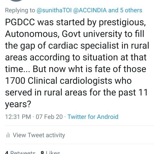 KeyanNatarajan's tweet photo. @draramadoss post graduate diploma in clinical cardiologist from ignou unable to get MCI recognition.more than 1700 clinical cardiologist suffered all over india and lot of public health sector seriously deprived of cardiac health services.this program was started by you ... https://t.co/AkZYVOWHS3