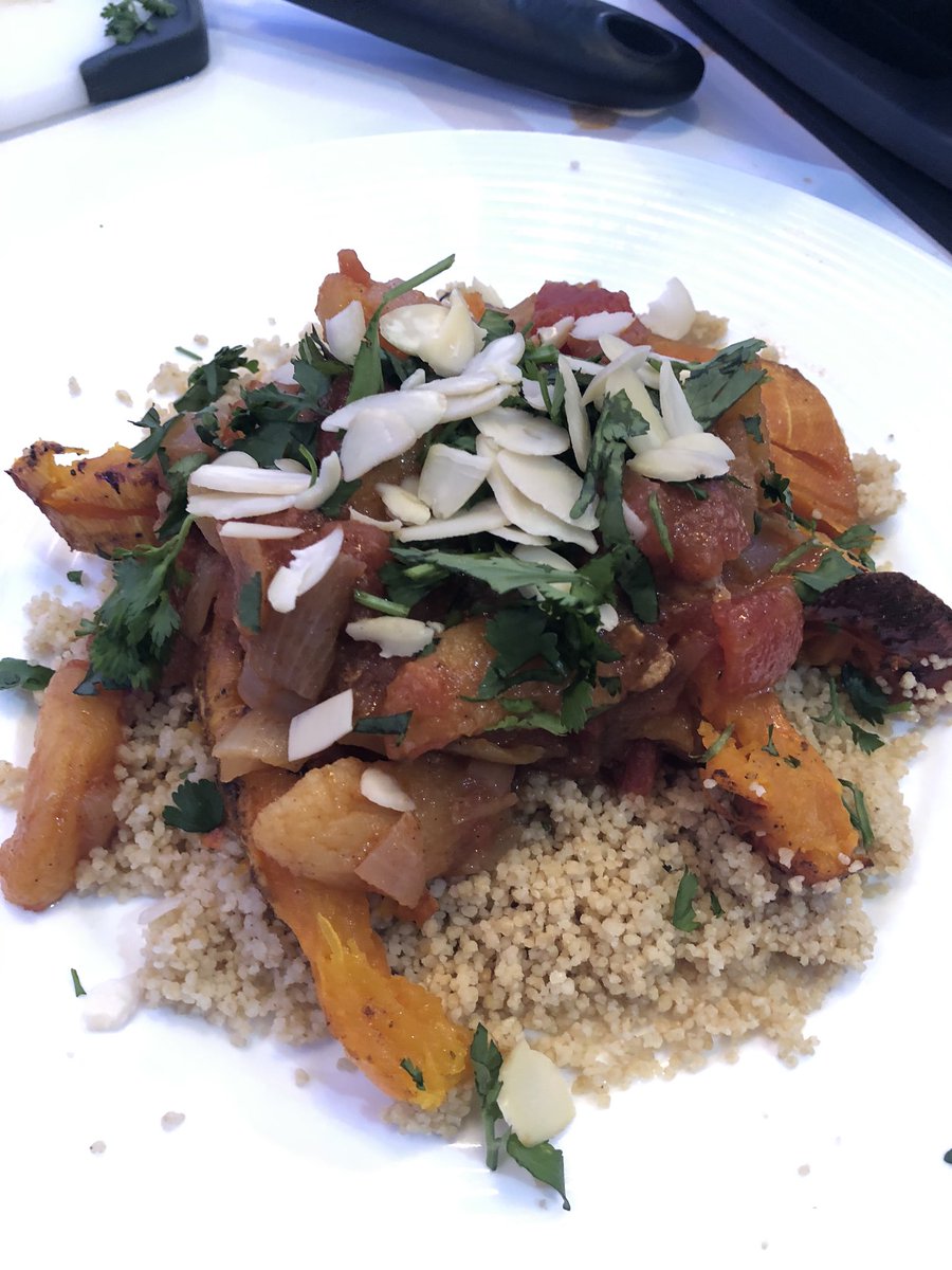In lieu of a bbq, I made <a href="/claremackaylaw/">Clare Mackay</a> book club tagine last night for dinner and it didn’t disappoint! Made veggie friendly with squash. 

Recipe was kindly shared by Clare in <a href="/SA_Law/">SA Law | Solicitors</a> book vol4 > bit.ly/2OaTRz2

~Side note: Turns out food photography is not easy!