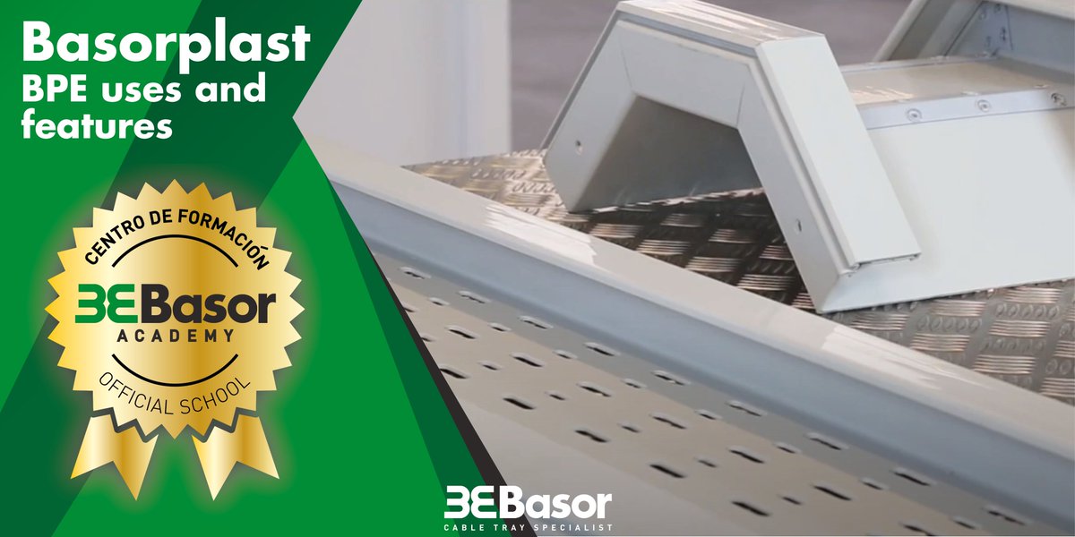 BasorElectric's tweet photo. Good Morning! Today we finish our season of #BasorAcademy and we do it with one of our favorite videos, the tutorial about our plastic cable tray for outdoor and indoor #BasorplastBPE, where we talk about its uses and characteristics.
Inside video: 📽️ https://t.co/ubababbqPW https://t.co/WCtyhhu0UJ