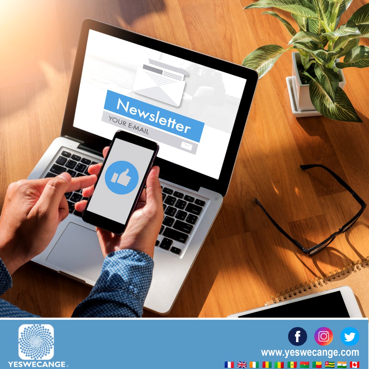 Vous voulez toucher le maximum de prospects par le lancement d’une campagne emailing efficace ? 
Et bien cet article est pour vous. 
Découvrez quelques astuces pour inciter vos prospects à lire et souscrire à vos newsletters. 
Cliquez ici :
yeswecange.com/comment-suscit…