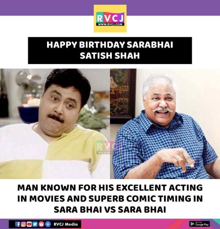 Happy Birthday Satish Shah       