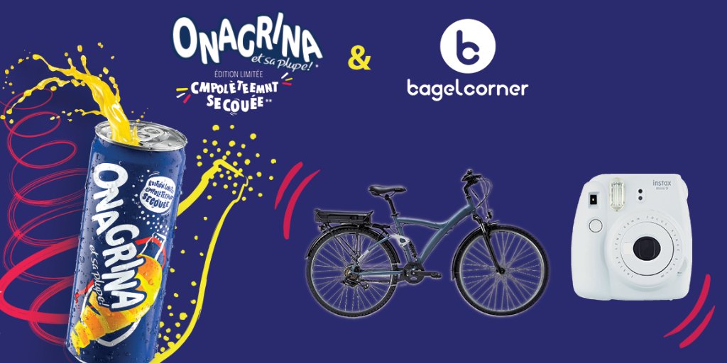 vazeeapp's tweet photo. Des cadeaux, des cadeaux ! 🎁  Jusqu’au 24 juillet, tentez de remporter 1 vélo électrique d’une valeur de 999€ et des appareils photo instantanés 📸 📱 Rendez-vous vite sur l'application Vazee pour participer ! @bagelcorner https://t.co/5jaKQJUcrp