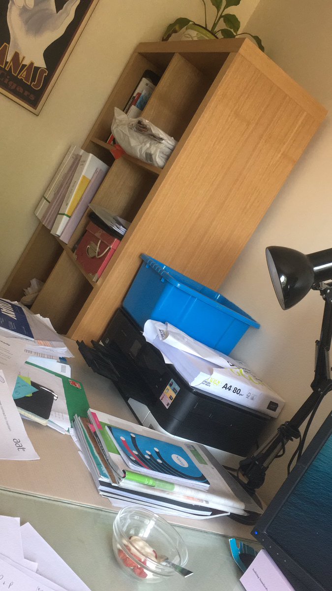 SmallBizAccts's tweet photo. Thank you @GillmoreDesign for the excellent home office furniture. It’s better than the furniture in our head office. Ps excuse the mess it’s been a busy week. https://t.co/i2qG8YXh01