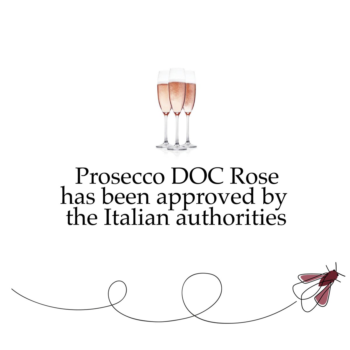 #prosecco DOC #rose has been approved by the Italian authorities. Wines will be based on #glera and a maximum of 10% - 15% of #pinotnero will be allowed.