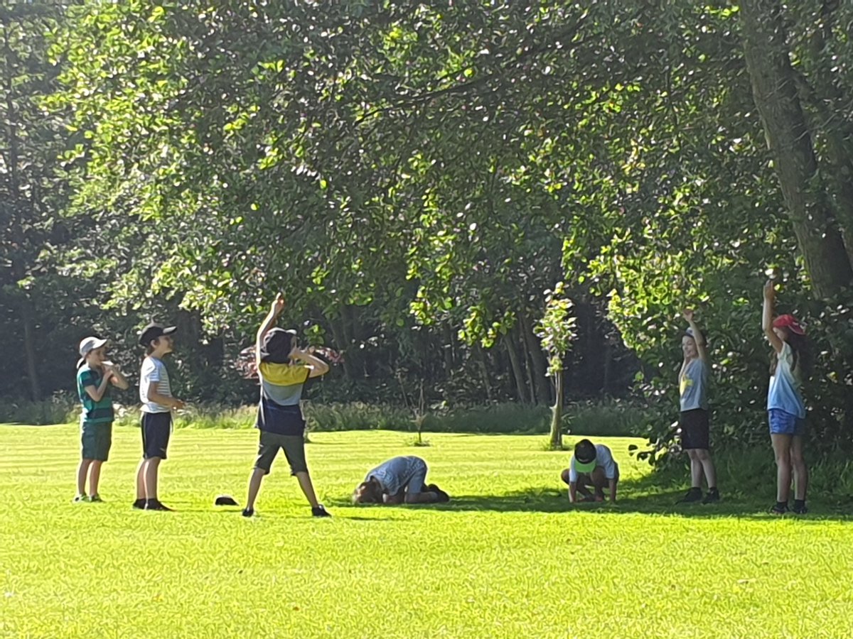 ThorngroveRowan's tweet image. Welcome back Year 4! #SocialDistancingfun