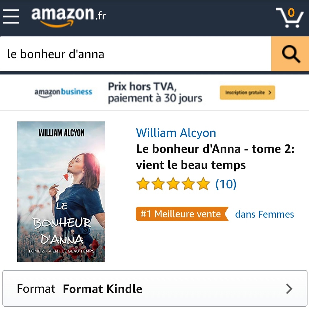Vous aussi, laissez-vous tenter...

Disponible ici 👇🏻
amzn.to/36Rrnn

#feelgood #feelgoodbook #bonheur #developpementpersonnel #resilience #bookstagram #romanfeelgood #kindle #kindleunlimited #ebook #ebooks #romaninitiatique #histoiredefemmes
<a href="/william_alcyon/">William Alcyon</a>