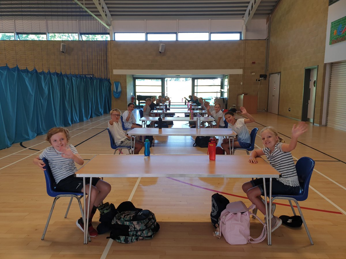 ThorngroveRowan's tweet image. Welcome back Year 4! #SocialDistancingfun