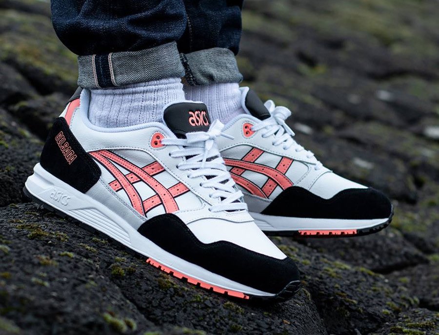 asics gel saga sun coral